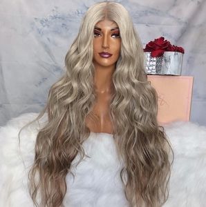 Virgin Human Hair Blonde Lace Front Wig